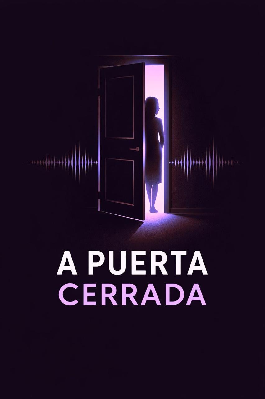 Portada oficial del podcast A Puerta Cerrada